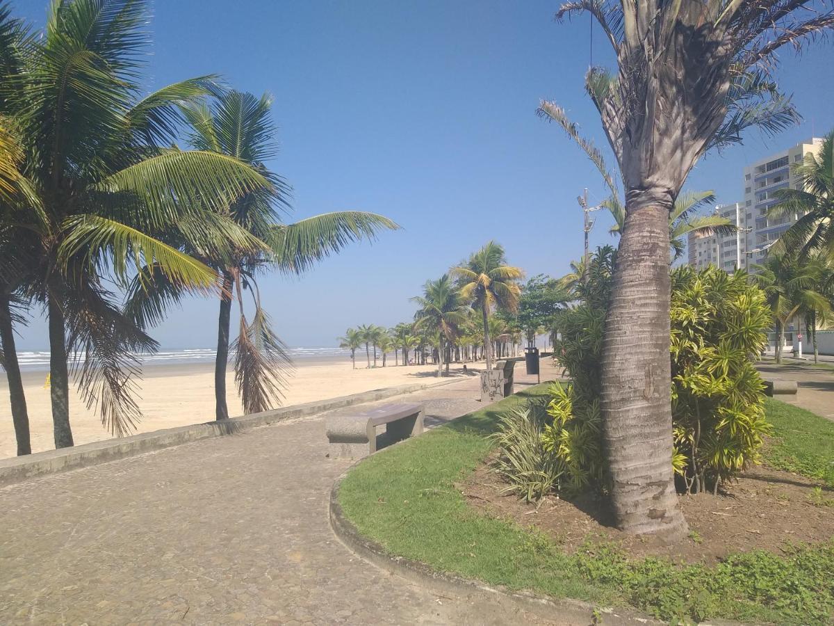 Frente Para O Mar - Vista Espetacular De Todos Os Comodos Praia Grande Dış mekan fotoğraf
