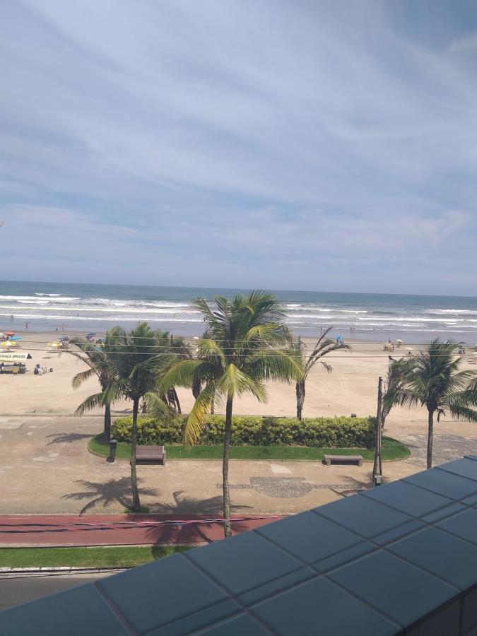 Frente Para O Mar - Vista Espetacular De Todos Os Comodos Praia Grande Dış mekan fotoğraf