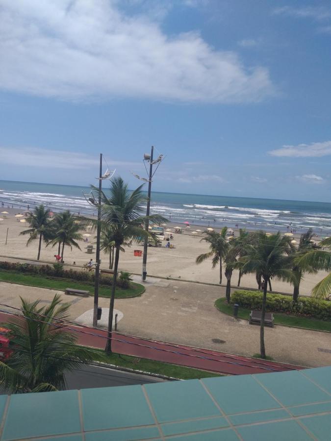 Frente Para O Mar - Vista Espetacular De Todos Os Comodos Praia Grande Dış mekan fotoğraf