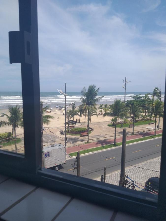 Frente Para O Mar - Vista Espetacular De Todos Os Comodos Praia Grande Dış mekan fotoğraf